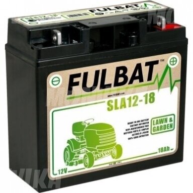 Akumuliatorius FULBAT SLA12-18 gelinis trakt.