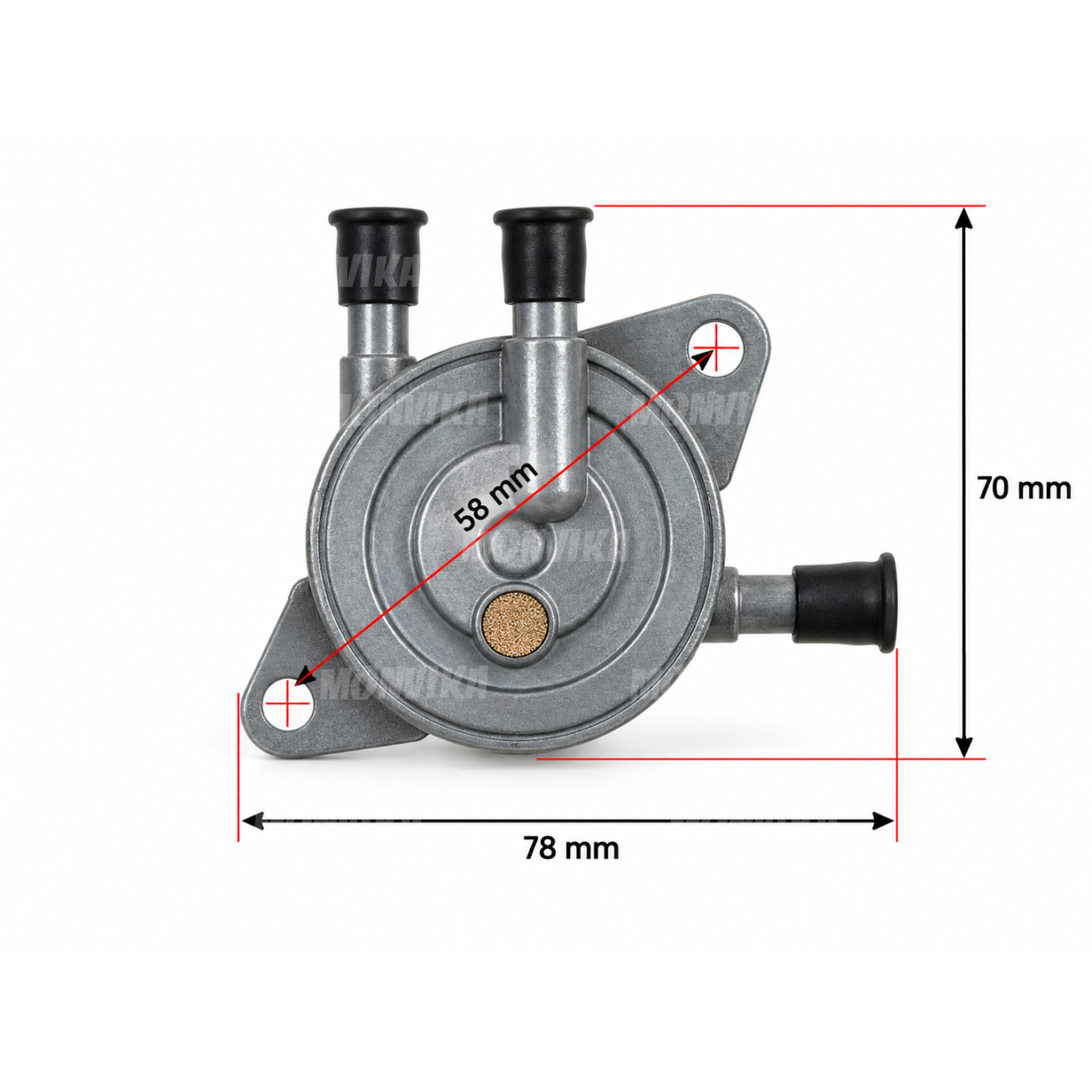Kuro pompa vakuuminė tinkanti BRIGGS & STRATTON 491922 Kuro pompa vakuuminė tinkanti BRIGGS & STRATTON 491922