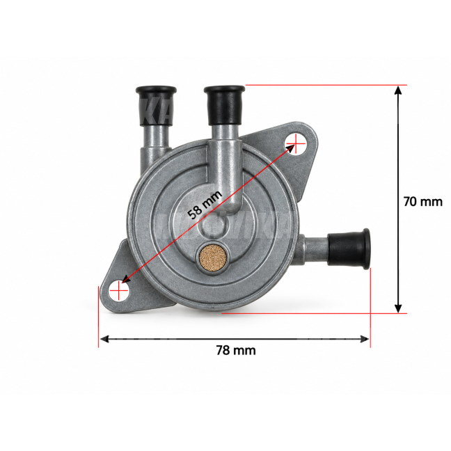 Kuro pompa vakuuminė tinkanti BRIGGS & STRATTON 491922 Kuro pompa vakuuminė tinkanti BRIGGS & STRATTON 491922