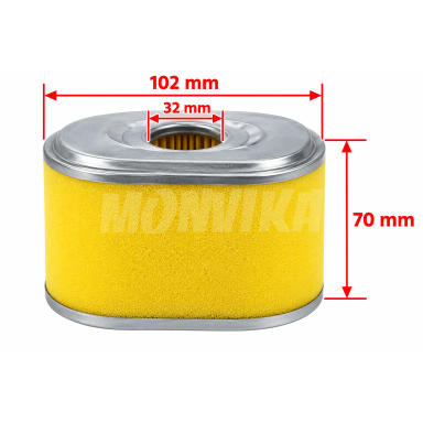 Oro filtras HONDA GX110, GX120, GX140, GX160 varikliams 17210-ZH8-820