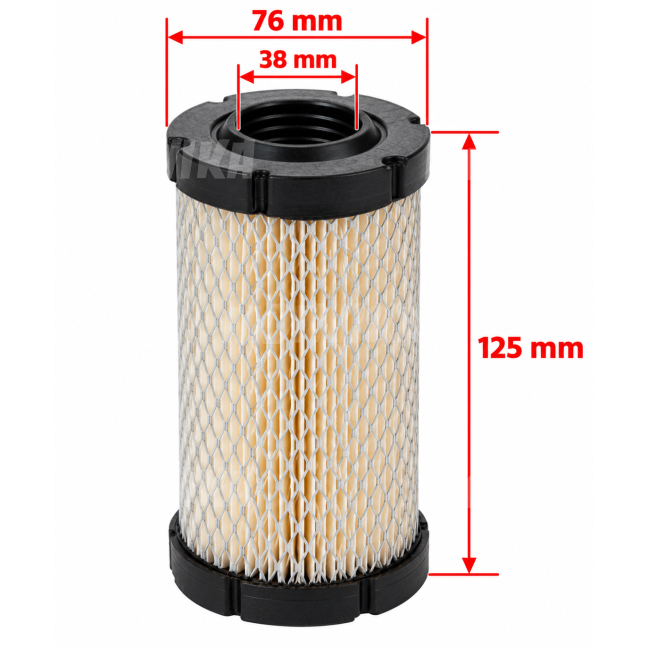 Oro filtras Briggs & Stratton varikliams 796031, 594201, 590825 1 Oro filtras Briggs & Stratton varikliams 796031, 594201, 590825 1